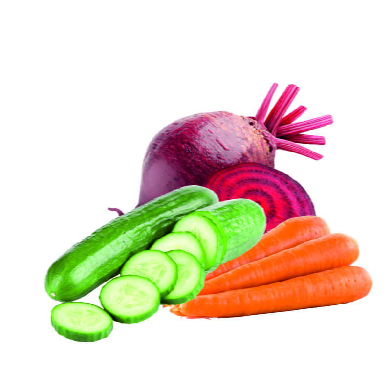 Cucumber, Beetroot & Carrot